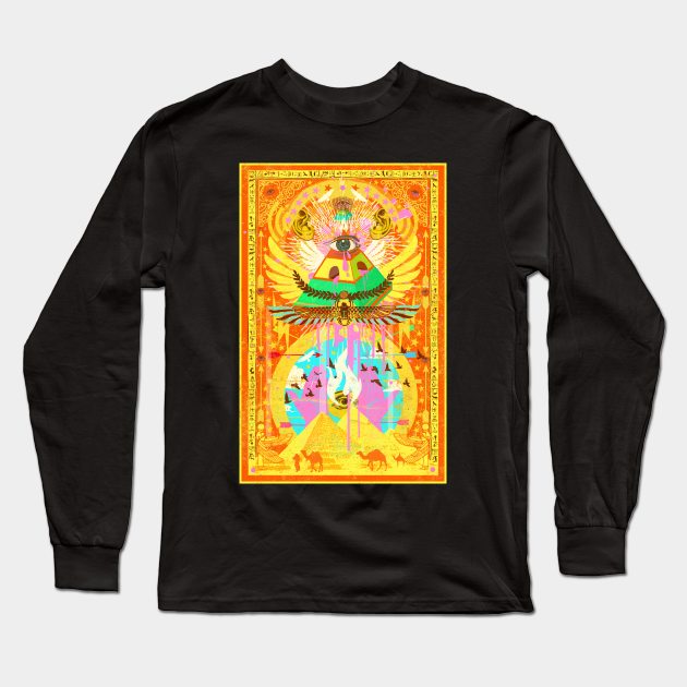 GIZA PORTAL Long Sleeve T-Shirt by Showdeer